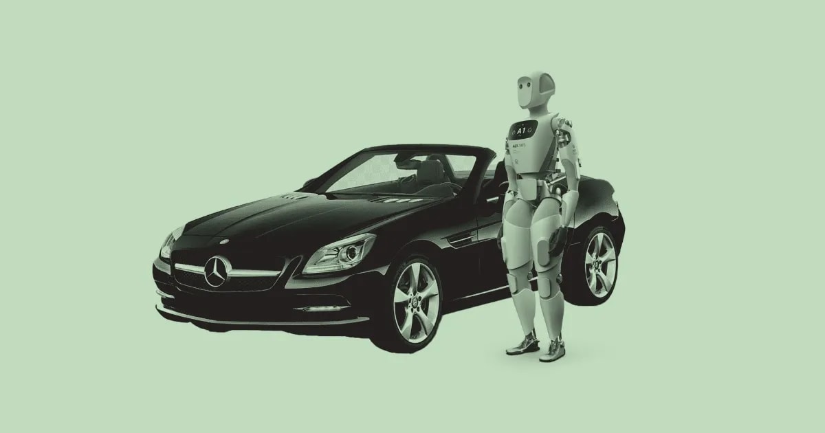 Mercedes Benz Is Getting In On The Humanoid Robot Manufacturing Rush