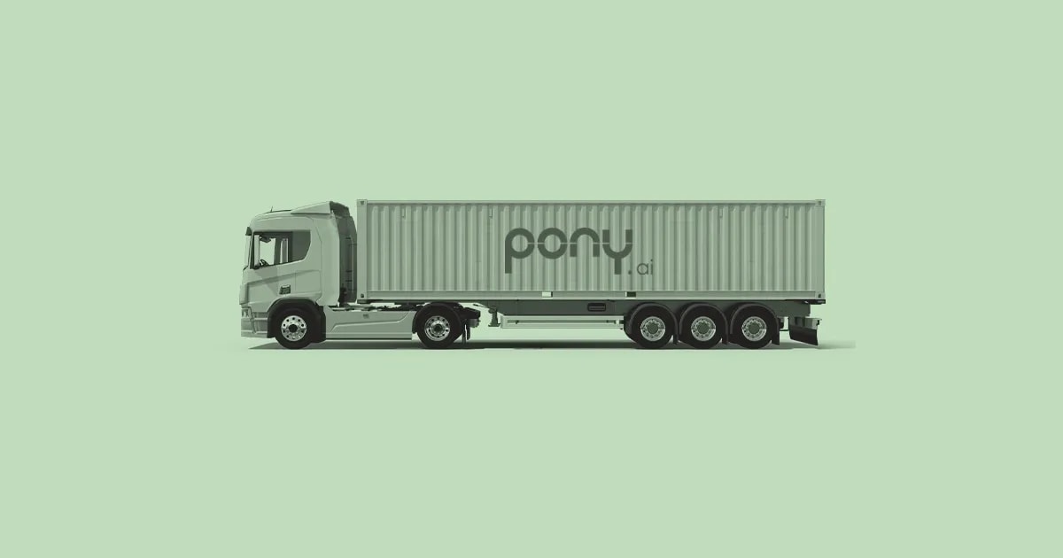 Pony AI Lands Approval For Autonomous Truck Testing In China